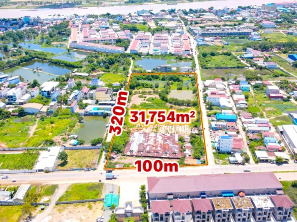 Massive Three-Road Corner Land Opportunity